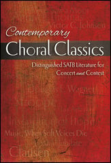 Contemporary Choral Classics SATB Book cover